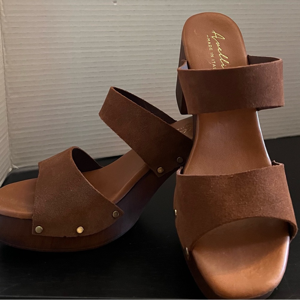 Amalfi by Rangoni Women's Brown Mules